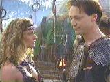 Ephiny refuses to let Joxer in on the secret of Amazon hair
removal.