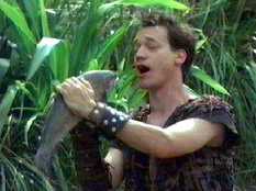 Joxer has a hard time getting the concept of sushi