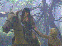 When 'get off your high horse' is taken literally