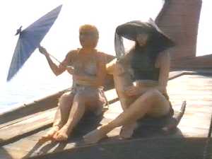 'People think we're genisues in Hong Kong, you know.' 'But what about France? Do they think we're funny in France?'