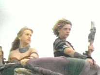 Hey, Eph, do you think my abs will
ever be as good as Xena's?